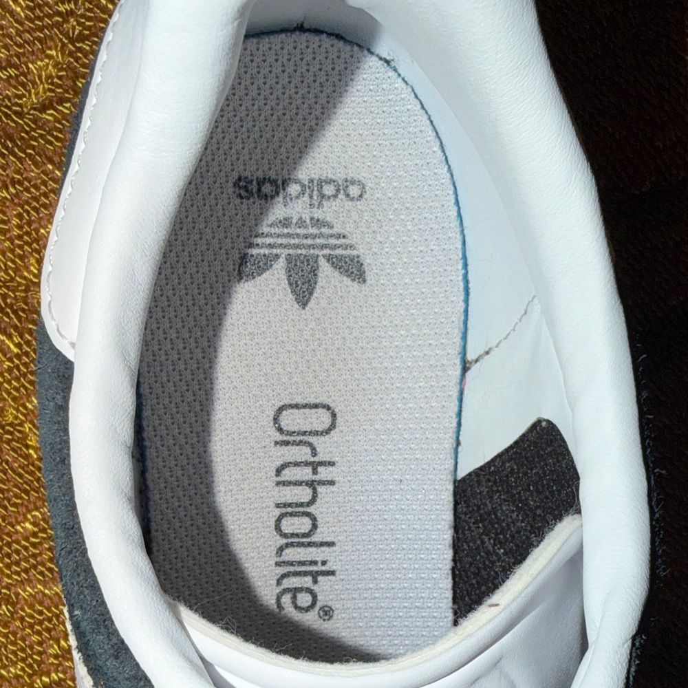 Adidas Gazelle Sneakers Black White Suede | Women’s 9 - Picture 2 of 6